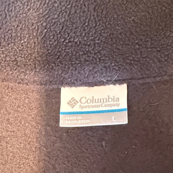 Columbia Black Fleece Vest - Picture 2 of 3